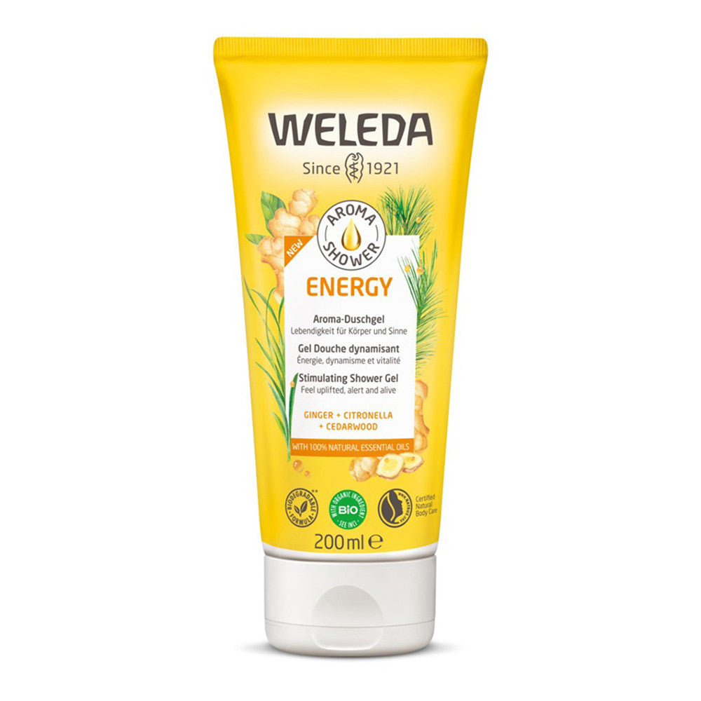 Weleda Aroma Essential Energy Shower Gel, 6.8 Oz